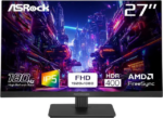 ASRock Phantom Gaming Monitor 27" 180 Hz IPS FHD FreeSync (AMD Adaptive Sync) 123% sRGB / 94% DCI-P3 PG27FFT1B - Pappy Mall