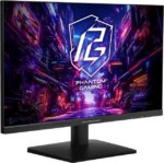 ASRock Phantom Gaming Monitor 27" 180 Hz IPS QHD FreeSync (AMD Adaptive Sync) 99% sRGB / 90% DCI-P3 PG27QFT1B - Pappy Mall