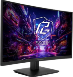ASRock Phantom Gaming Monitor 27" 180 Hz VA QHD FreeSync (AMD Adaptive Sync) 95% DCI-P3 / 132% sRGB PG27QRT1B - Pappy Mall