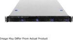 AsRock Rack 1U4LW-X470 1U Rackmount Server Barebone AMD AM4 Ryzen & Ryzen 7nm PGA1331 X470 4 x 3.5" HDD 400W PSU - Pappy Mall
