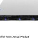 AsRock Rack 1U4LW-X470 1U Rackmount Server Barebone AMD AM4 Ryzen & Ryzen 7nm PGA1331 X470 4 x 3.5" HDD 400W PSU - Pappy Mall