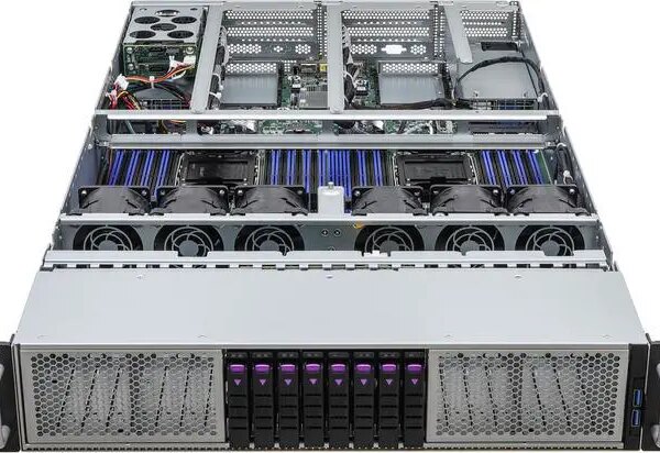 ASRock Rack 2U4G8E-EGS2 2U Rackmount GPU Server Barebone Intel Dual Socket 4th Gen Intel® Xeon® Scalable Processors (LGA 4677) C741 4 FHFL PCIe5.0 x16 Support up to 4 GPUs 8......
