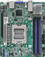 ASRock Rack AM5D4ID-2T/BCM Deep mini-ITX Server Motherboard AMD Ryzen 7000 AM5 (LGA 1718) KNOLL3 X300 Dual 10G LAN - Newegg.com - Pappy Mall
