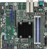 ASRock Rack D1749NTD4U-4Q Micro-ATX SoC Server Motherboard Intel® Xeon® D-1749NT processor PCIe4.0 4 SFP28 (Up to 25GbE) - Pappy Mall