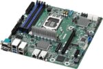 ASRock rack EC262D4U-2L2T Micro-ATX Server Motherboard, Intel® Xeon® 6300-series, Xeon® E-2400 series, and Pentium® Gold G7400/G7400T processors - Newegg.com - Pappy Mall
