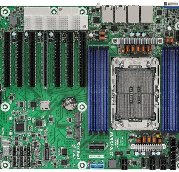 ASRock Rack GNRD8-2L2T CEB Server Motherboard Single Socket E2 (LGA 4710) Intel Xeon 6700E-series Dual 10GbE - Pappy Mall