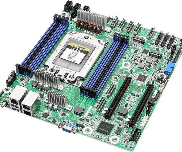 ASRock Rack Server Motherboard SIENAD8UD3 Deep Micro-ATX Single Socket SP6 (LGA 4844), AMD EPYC™ 8004 series - Pappy Mall