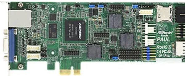Asrock Rack Server Riser Card/Accessories PAUL Low-profile PCIe IPMI Card - Pappy Mall