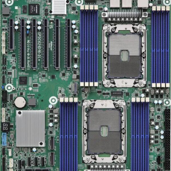 Asrock Rack SP2C621D16-2L+ EEB Server Motherboard Dual Socket 3rd Gen Intel  Xeon Scalable processors P+ (LGA 4189) Dual 1GbE - Pappy Mall