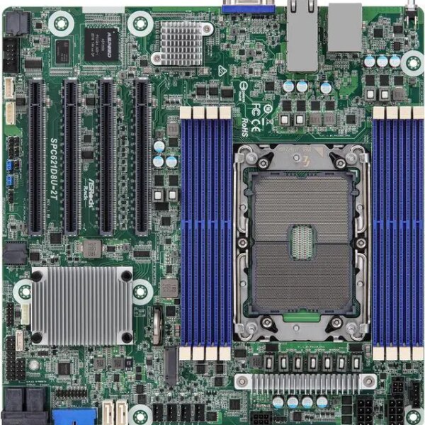AsRock Rack SPC621D8U-2T Micro ATX Server Motherboard - Pappy Mall