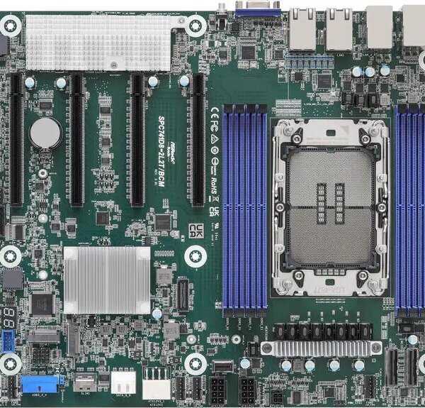 AsRock Rack SPC741D8-2L2T/BCM CEB Server Motherboard - Pappy Mall