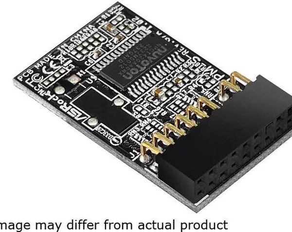 AsRock Rack TPM2-S Accessory TPM 2.0 Module TPM Module NUVOTON NPCT650 17 Pin - Pappy Mall