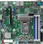 AsRock Rack W480D4U mATX Server Motherboard Intel LGA 1200 Xeon W-1200 00 W480 - Pappy Mall
