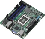 AsRock Rack W680D4ID-2T/G5/X550 Deep Mini-ITX Server Motherboard Single Socket 12th & 13th Gen Intel® Core™ series processors (LGA 1700) W680 Dual 10G Lan PCIe 5.0 - Newegg.com...