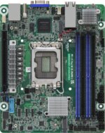 AsRock Rack W680D4ID-2T/G5/X550 Deep Mini-ITX Server Motherboard Single Socket 12th & 13th Gen Intel® Core™ series processors (LGA 1700) W680 Dual 10G Lan PCIe 5.0 - Newegg.com...