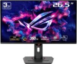 ASUS 26.5" 360 Hz OLED QHD Gaming Monitor FreeSync Premium Pro & G-Sync Compatible DCI-P3 99%, sRGB 135% ROG Strix OLED XG27ACDNG - Pappy Mall