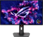 ASUS 26.5" 360 Hz OLED QHD Gaming Monitor FreeSync Premium Pro & G-Sync Compatible DCI-P3 99%, sRGB 135% ROG Strix OLED XG27ACDNG - Pappy Mall