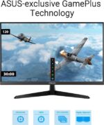 ASUS 27" 120 Hz IPS Monitor 1ms MPRT Flat Panel VY279HGR - Pappy Mall