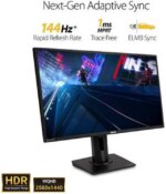 ASUS 27" 165 Hz IPS QHD Gaming Monitor 1ms MPRT G-Sync compatible HDMI, DisplayPort Flat Panel TUF Gaming VG27AQ - Pappy Mall