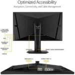 ASUS 27" 165 Hz IPS QHD Gaming Monitor 1ms MPRT G-Sync compatible HDMI, DisplayPort Flat Panel TUF Gaming VG27AQ - Pappy Mall