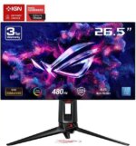 ASUS 27" (26.5" Viewable) 240 Hz OLED UHD Gaming Monitor FreeSync Premium Pro & G-Sync Compatible DCI-P3 99%, sRGB 145% ROG Swift OLED PG27UCDM - Pappy Mall