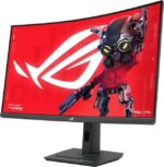 ASUS 32" 180 Hz Fast VA QHD Gaming Monitor 1ms (GTG) Curved ROG Strix XG32WCS - Pappy Mall