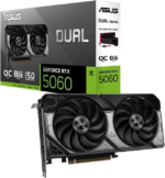 ASUS Dual GeForce RTX 5060 8GB 128-Bit PCI Express 5.0 x8 GDDR7 Graphics Card DUAL-RTX5060-O8G - Pappy Mall