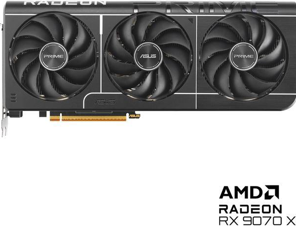 ASUS PRIME Radeon RX 9070 XT 16GB 256-Bit GDDR6 PCI Express 5.0 RDNA 4 Graphics Card PRIME-RX9070XT-O16G - Pappy Mall