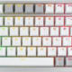 ASUS ROG Azoth 75 Wireless DIY Custom Gaming Keyboard, OLED display, Gasket-Mount, Three-Layer Dampening, Hot-Swappable Pre-lubed ROG NX Snow Linear - Pappy Mall