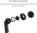 ASUS ROG Cetra True Wireless Gaming Headphones (Low-Latency Bluetooth Earbuds, Active Noise Cancelation, 27-Hour Battery Life, IPX4 Water Resistance, - Pappy Mall