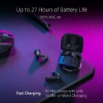 ASUS ROG Cetra True Wireless Gaming Headphones (Low-Latency Bluetooth Earbuds, Active Noise Cancelation, 27-Hour Battery Life, IPX4 Water Resistance, - Pappy Mall