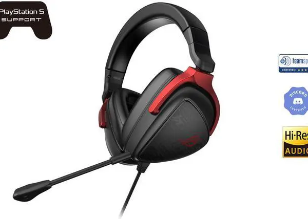 ASUS ROG Delta S Core Wired Gaming Headset (Lightweight 270g, 7.1 Surround Sound, 50mm Drivers, Discord Certified Mic, 3.5mm,For PC, Switch, PS4, PS5, - Pappy Mall