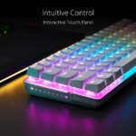 ASUS ROG Falchion Ace 65% RGB Compact Gaming Mechanical Keyboard, Lubed ROG NX Red Switches & Switch Stabilizers, Sound-Dampening Foam, PBT Keycaps, - Pappy Mall