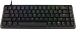 ASUS ROG Falchion Ace HFX 65% compact gaming keyboard - ROG HFX magnetic switches, 8000Hz polling rate, three-layer dampening foam, silicone gasket - Pappy Mall