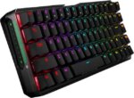 ASUS ROG Falchion NX 65% Wireless RGB Mechanical Gaming Keyboard - ROG NX Red Linear Switches, PBT Doubleshot Keycaps, Wired / 2.4G Hz, Touch Panel, - Pappy Mall