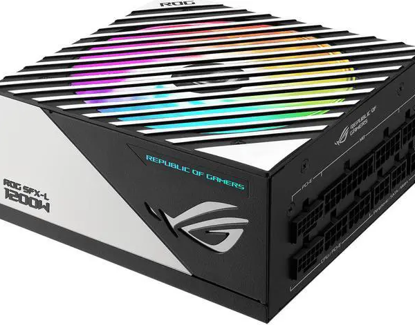 ASUS ROG Loki SFX-L 1200W Titanium PSU (Fully Modular Power Supply, 80+ Titanium, 120mm PWM ARGB Fan, Aura Sync, ATX 3.0 Compatible, PCIe 5.0 Ready) - Newegg.com - Pappy Mall