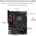 Asus ROG Strix B550-F Gaming WiFi II AMD AM4 (3rd Gen Ryzen) ATX Gaming Motherboard (PCIe 4.0,WiFi 6E, 2.5Gb LAN, BIOS Flashback, HDMI 2.1, - Pappy Mall