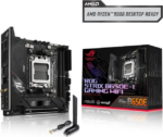 ASUS ROG Strix B650E-I Gaming WiFi AMD B650 AM5 Ryzen™ Desktop 9000 8000 & 7000 mini-ITX mITX motherboard, 10+2 power stages, DDR5, 2x M.2 slot, - Pappy Mall