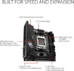 ASUS ROG Strix B650E-I Gaming WiFi AMD B650 AM5 Ryzen™ Desktop 9000 8000 & 7000 mini-ITX mITX motherboard, 10+2 power stages, DDR5, 2x M.2 slot, - Pappy Mall