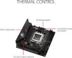 ASUS ROG Strix B650E-I Gaming WiFi AMD B650 AM5 Ryzen™ Desktop 9000 8000 & 7000 mini-ITX mITX motherboard, 10+2 power stages, DDR5, 2x M.2 slot, - Pappy Mall