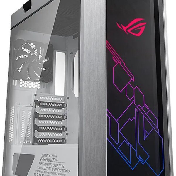 ASUS ROG Strix Helios GX601 White Edition GX601 GX601 ROG STRIX HELIOS CASE/WT/AL/WITH HANDLE Computer Case - Pappy Mall