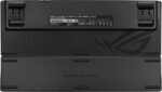 ASUS ROG Strix Scope II 96 Wireless Gaming Keyboard, Tri-Mode Connection, Dampening Foam & Switch-Dampening Pads, Hot-Swappable Pre-lubed ROG NX Snow - Pappy Mall