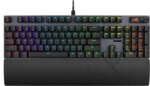 ASUS ROG Strix Scope II X 100% Gaming Keyboard, hot-swappable pre-lubed NX Snow V2 Mechanical switches, Multifunction Controls, PBT doubleshot - Pappy Mall