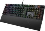 ASUS ROG Strix Scope II X 100% Gaming Keyboard, hot-swappable pre-lubed NX Snow V2 Mechanical switches, Multifunction Controls, PBT doubleshot - Pappy Mall