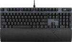 ASUS ROG Strix Scope II X 100% Gaming Keyboard, hot-swappable pre-lubed NX Snow V2 Mechanical switches, Multifunction Controls, PBT doubleshot - Pappy Mall