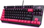 ASUS ROG Strix Scope TKL Electro Punk Mechanical Gaming Keyboard | Cherry MX Red Switches | 2X Wider Ctrl Key for Greater FPS Precision | Gaming - Pappy Mall