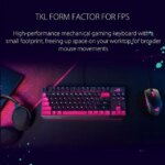 ASUS ROG Strix Scope TKL Electro Punk Mechanical Gaming Keyboard | Cherry MX Red Switches | 2X Wider Ctrl Key for Greater FPS Precision | Gaming - Pappy Mall