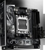 ASUS ROG STRIX X870-I GAMING WIFI AMD AM5 X870 Mini ITX mITX motherboard 10+2+1 power stages, Dynamic OC Switcher, Core Flex, DDR5 AEMP, WiFi 7, 2x - Pappy Mall