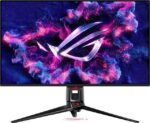ASUS ROG Swift 32" 4K OLED Gaming Monitor (PG32UCDM) - UHD (3840 x 2160), QD-OLED, 240Hz, 0.03ms, G-SYNC Compatible, Custom Heatsink, Graphene Film, - Pappy Mall