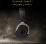 ASUS TUF H3 Gaming Headset H3 – Discord, TeamSpeak Certified, 7.1 Surround Sound, Gaming Headphones with Boom Microphone for PC, Playstation 4, - Pappy Mall